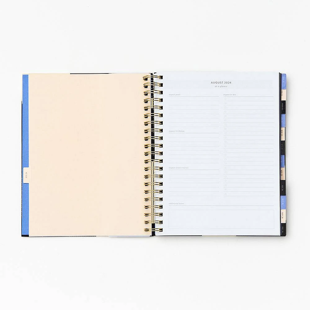 2024-2025 Paper Source Modern Deco Arches Work/Life Balance Weekly Planner