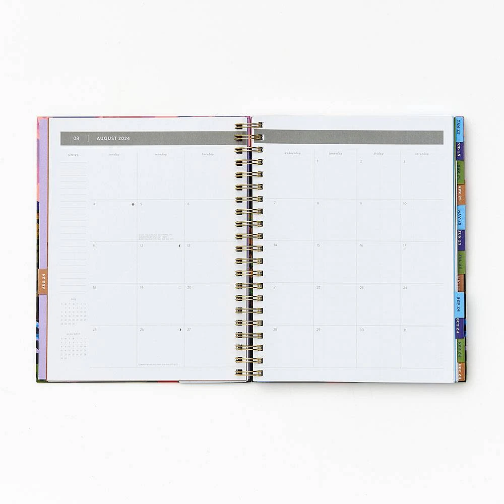 2024-2025 Paper Source Mountain River Work/Life Balance Weekly Planner
