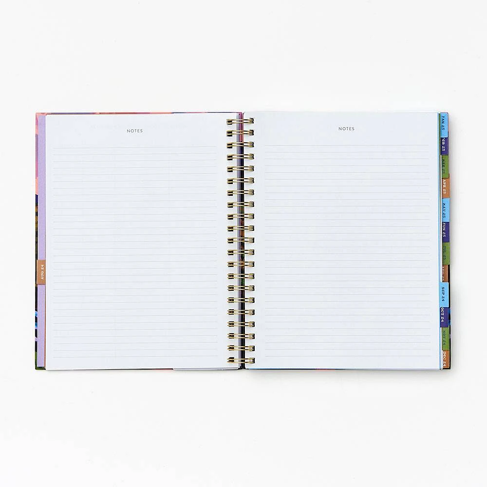 2024-2025 Paper Source Mountain River Work/Life Balance Weekly Planner