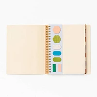 2024-2025 Paper Source Neutral Floral Weekly Planner