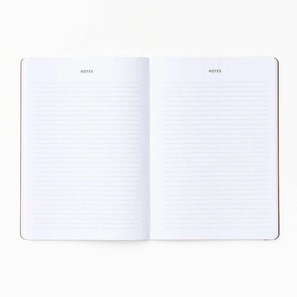 2024-2025 Paper Source Neutral Floral Tile Monthly Planner