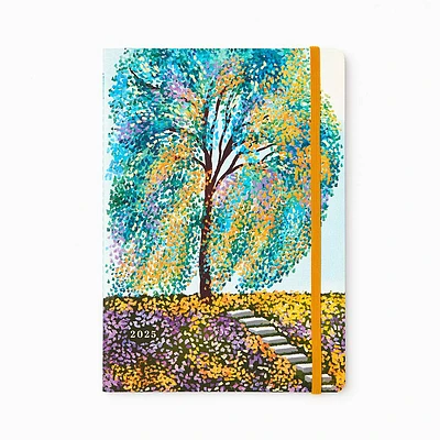 2024-2025 Paper Source Colorful Tree Monthly Planner