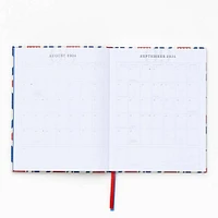 2024-2025 Paper Source Tulips Weekly Planner