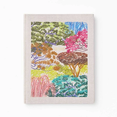 2024-2025 Paper Source Embroidery Arboretum Weekly Planner