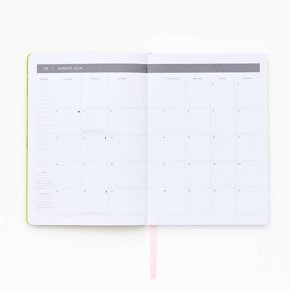 2024-2025 Anemones Weekly Planner