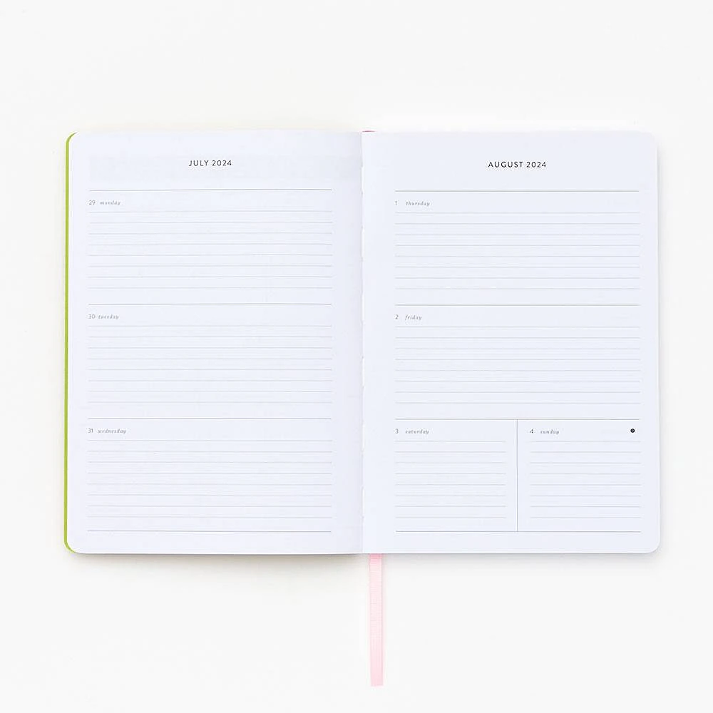 2024-2025 Anemones Weekly Planner