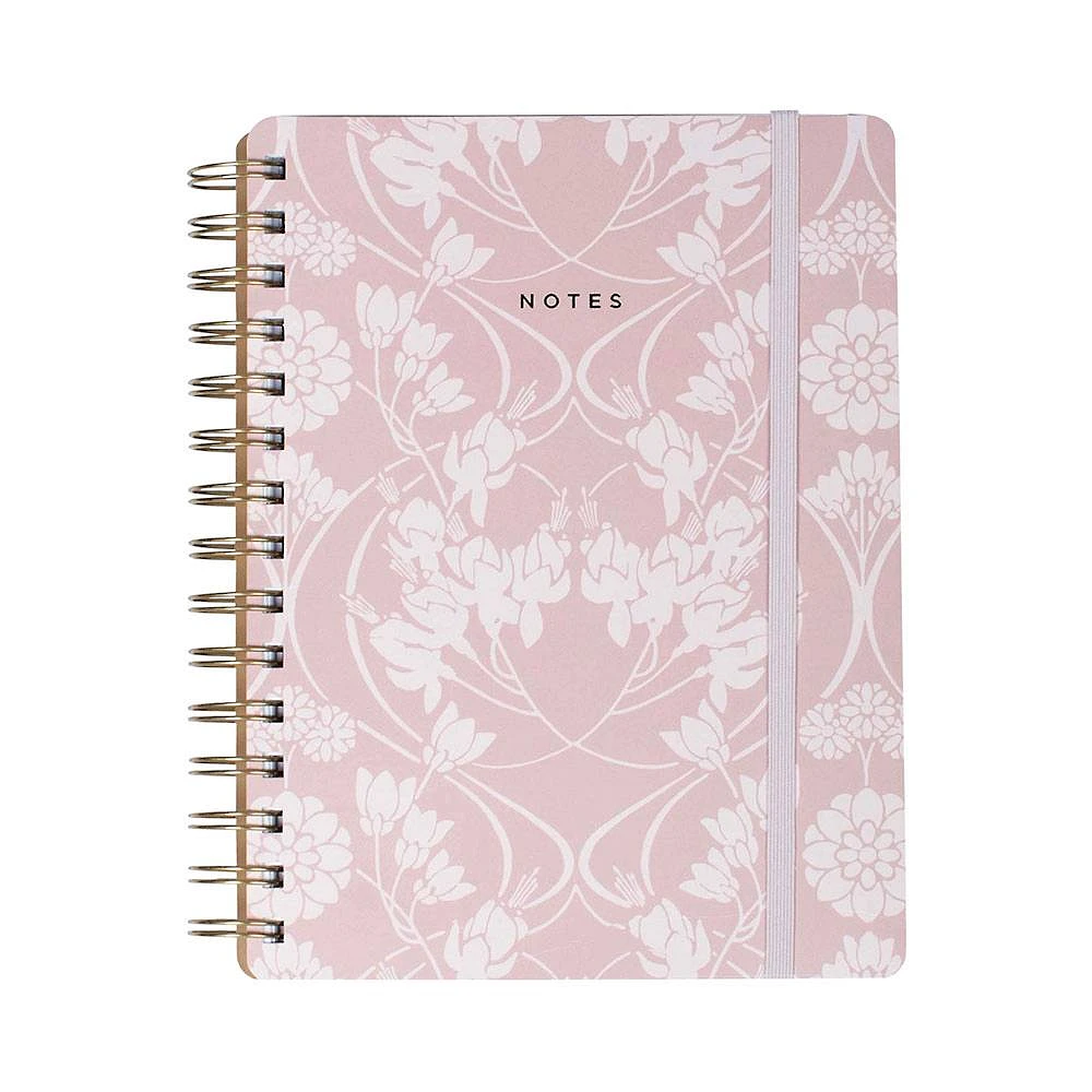 Nouveau Blossom Spiral Journal