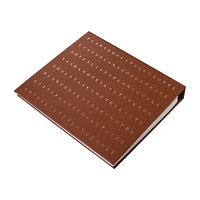 Letter Flow Cognac Desk Pad