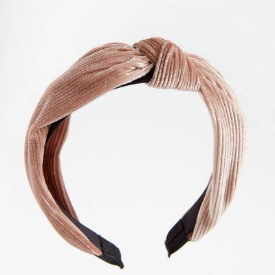 Blush Knotted Headband