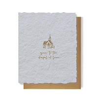 Going To The Chapel Wedding Card