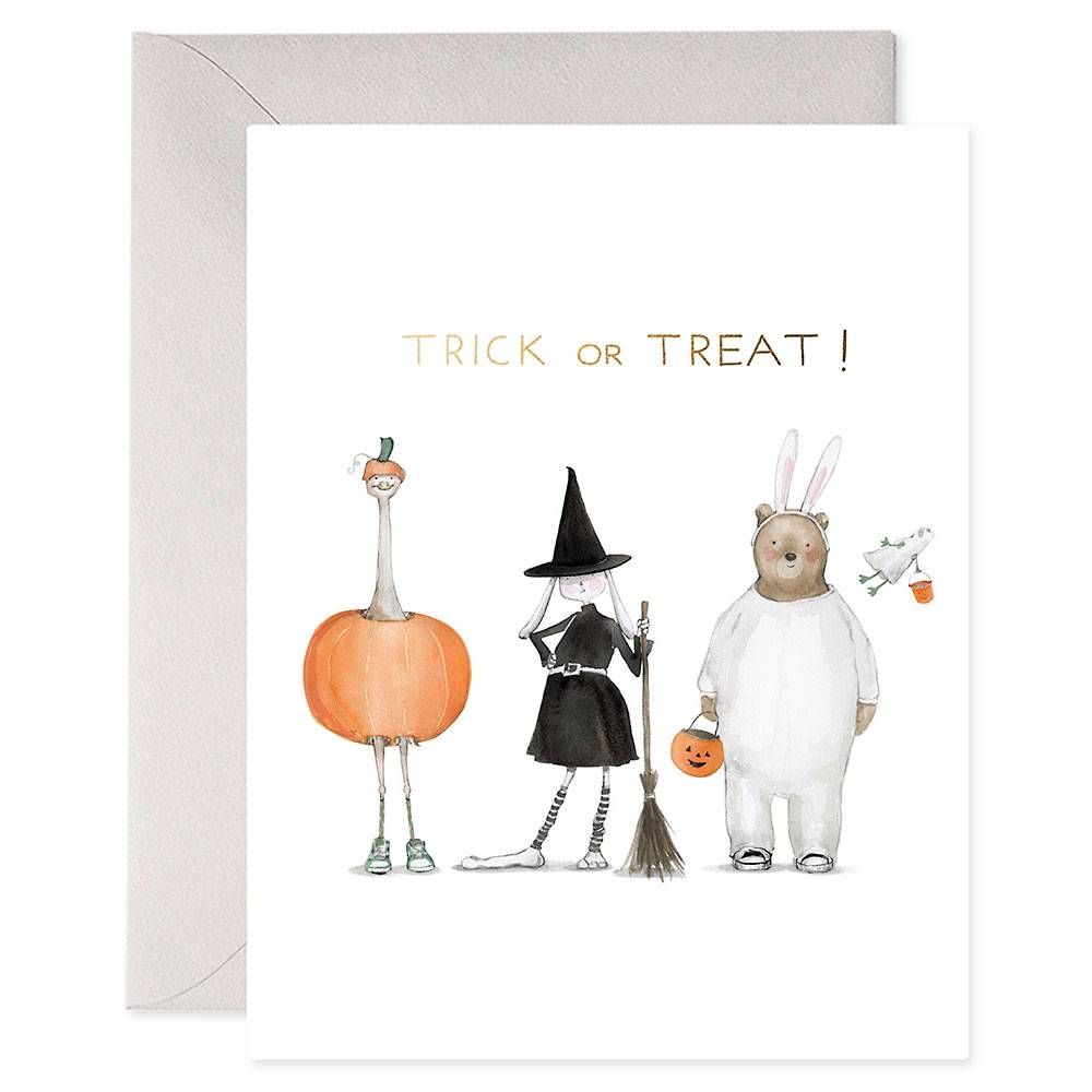 Trick Or Treat Squad Halloween Card