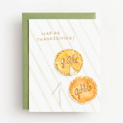 Hap-pie Thanksgiving Card