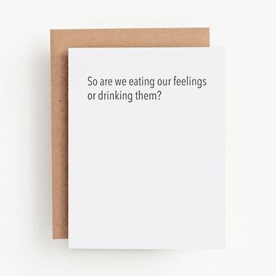 Eating our Feelings Card