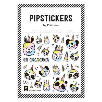 Pipsticks Be Colorful Stickers
