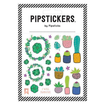 Pipsticks Succulent Garden Stickers