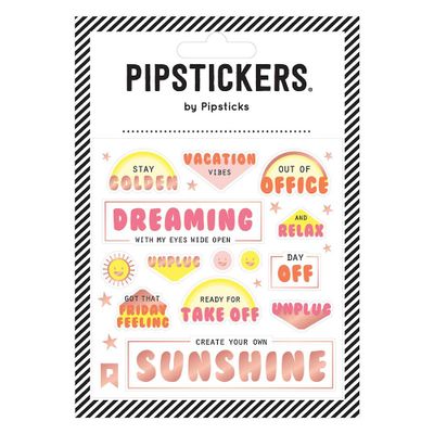 Pipsticks Sunshine Dreaming Stickers