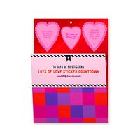 Pipsticks 14 Days of Love Sticker Countdown