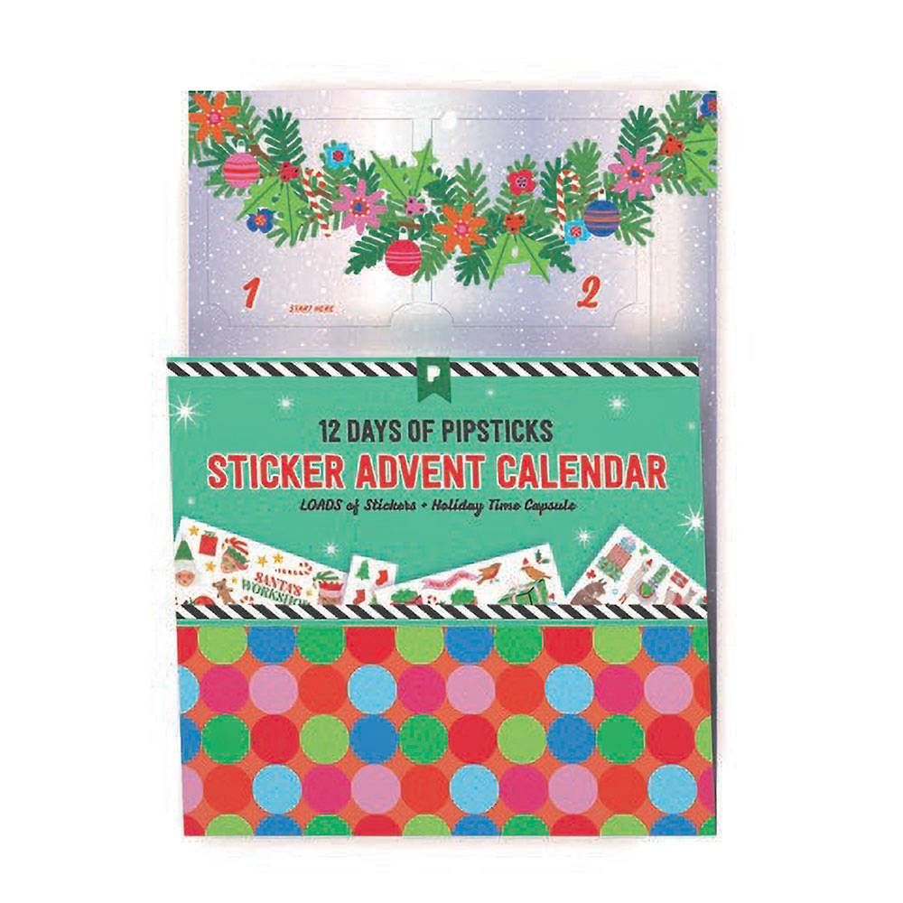 Pipsticks Sticker Advent Calendar