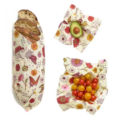 Floral Meadow Wax Wrap Set