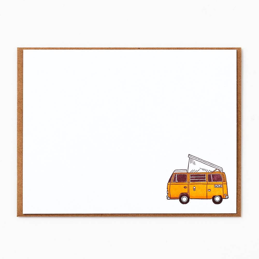 Camper Van Stationery Set