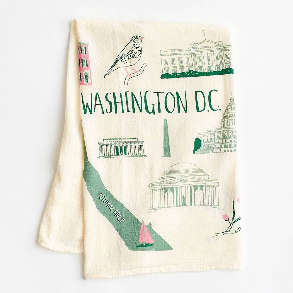 Washington D.C. Tea Towel