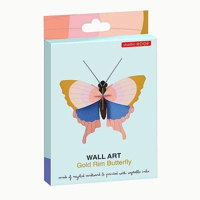 Gold Rim Butterfly Craft Kit