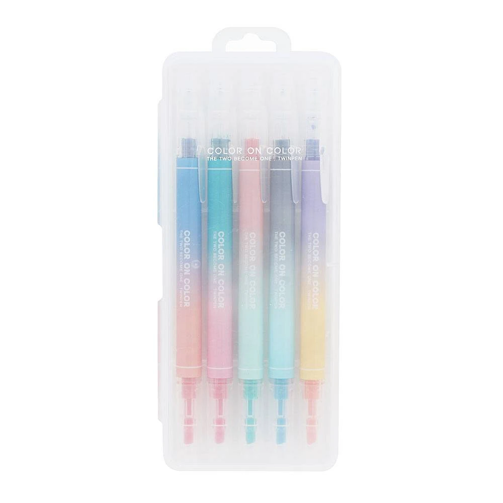 10 Color Double Ended Twin Pens