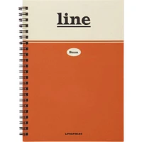 Orange Lined Journal