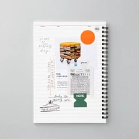 Orange Lined Journal