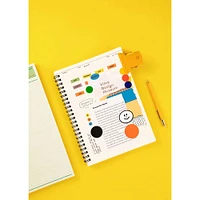 Yellow Grid Journal