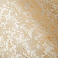 White Batik Floral Handmade Paper