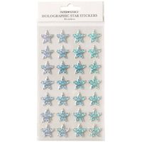 Holographic Star Stickers