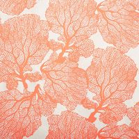 Coral on Cream Handmade Paper