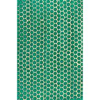 Green Batik Honeycomb Handmade Paper