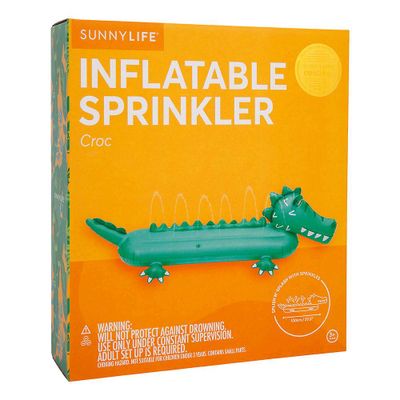 Inflatable Crocodile Sprinkler