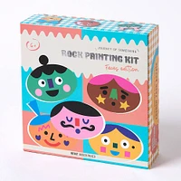 Kid's Rock Painting Kit: Cool Faces