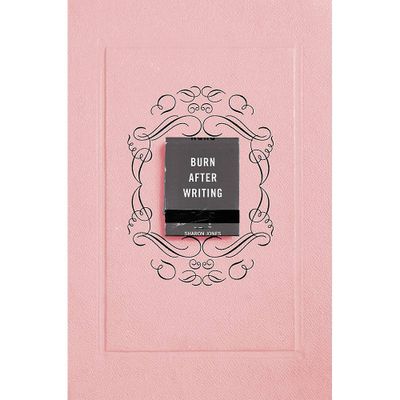Burn After Writing Guided Journal