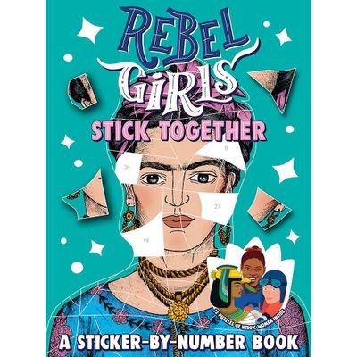 Rebel Girls Sticker-By-Number Book