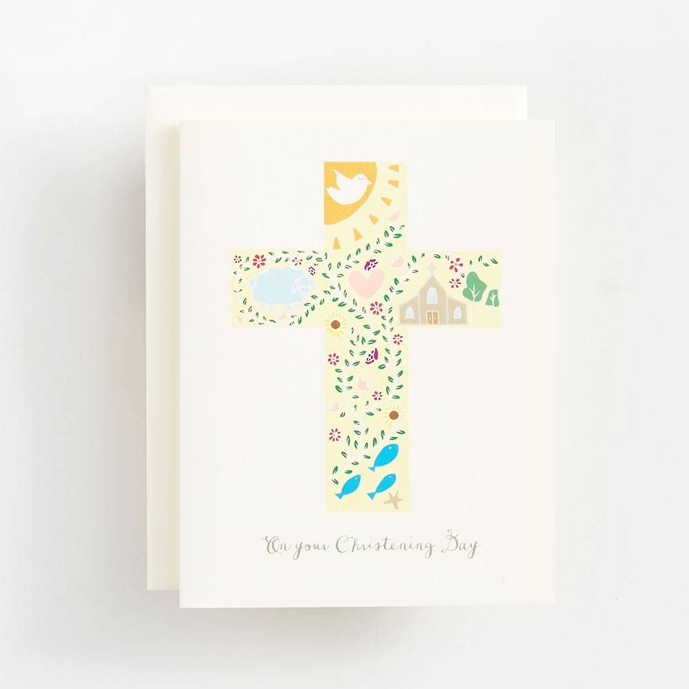 On Your Christening Day Card