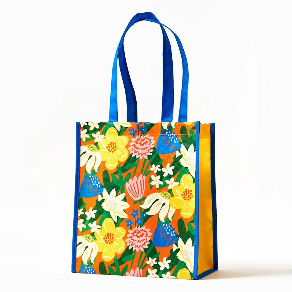 Wildflower Embroidered Tote | Paper Source