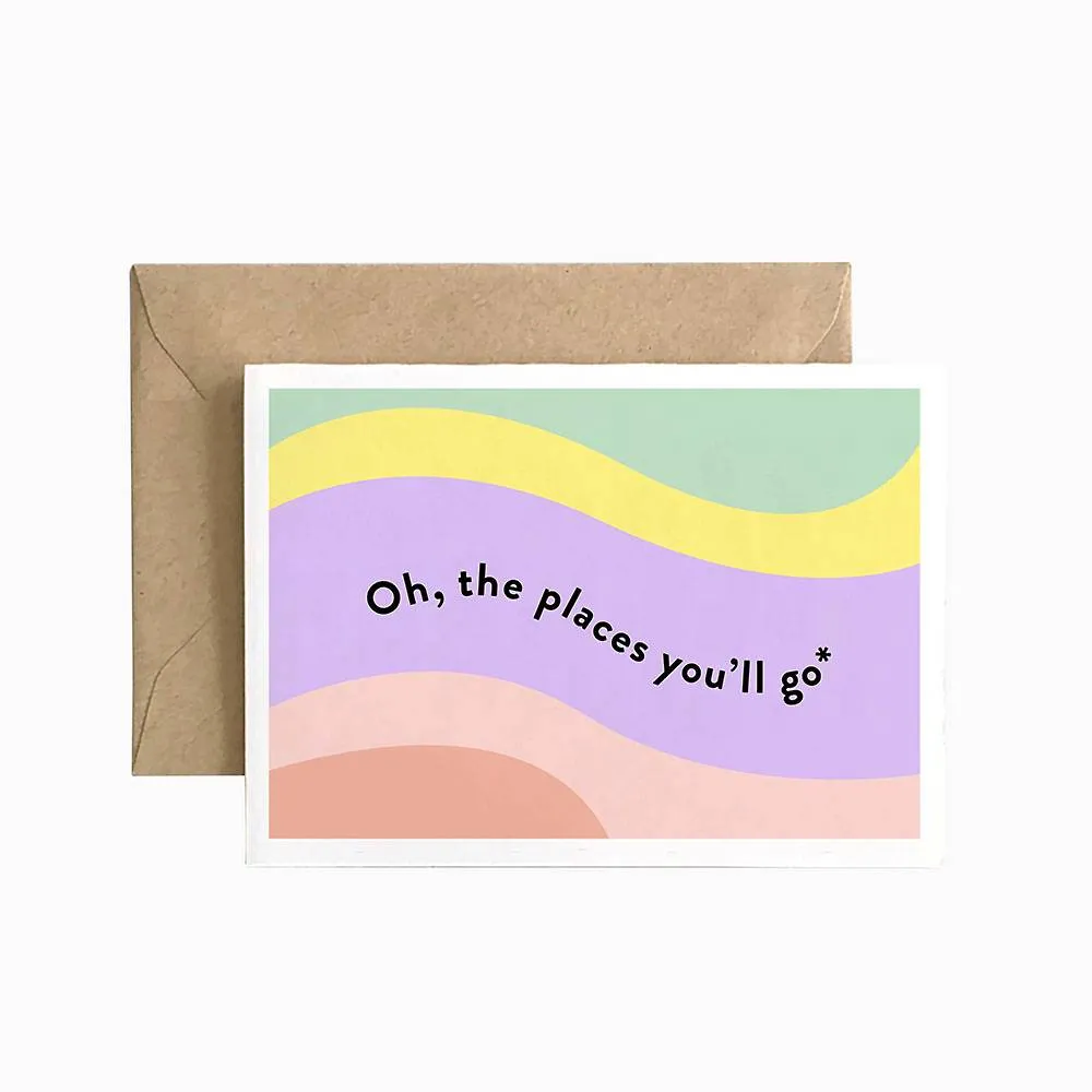 Places You Go Graduation Card