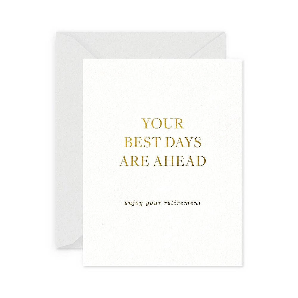 Best Days Ahead Greeting Card