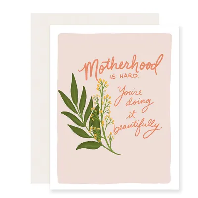Doing It Beautifully Mother's Day Card