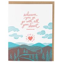 All Your Heart Encouragement Card