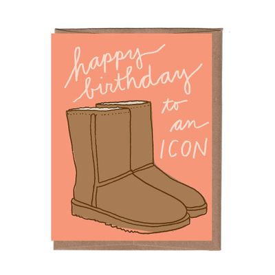 Icon Birthday Card