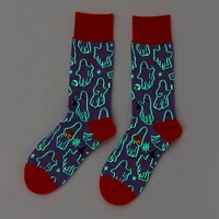 Glow In The Dark Ghost Socks