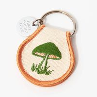 Mushroom Patch Keychain