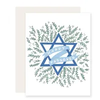 Blue Star Passover Card