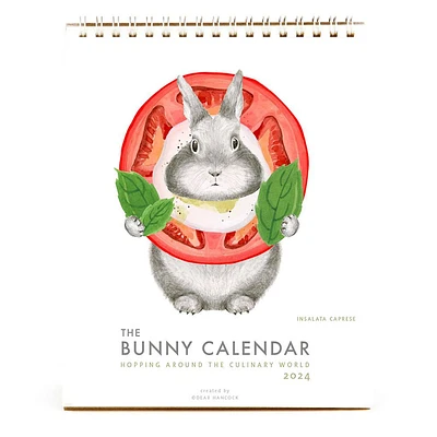 2024 Bunny Culinary Wall Calendar
