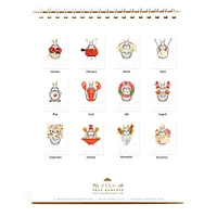 2024 Bunny Culinary Wall Calendar